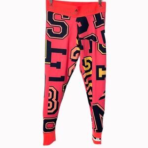 Adidas STELLASPORT Pink Printed Tights Sz S